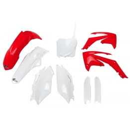 UFO komplet plastików (full kit) z osłonami teleskopów (amortyzatorów) honda crf 250R '11-'13, crf 450R '11-'12
