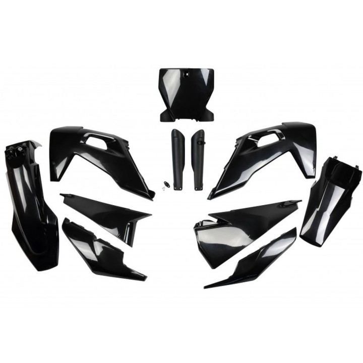 UFO komplet plastików (full kit) z osłonami teleskopów (amortyzatorów) husqvarna tc 125/250 '19-'22, fc 250/350/450 '19-'22