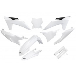 UFO komplet plastików (full kit) z osłonami teleskopów (amortyzatorów) ktm SX 125 / 250 / 300 tbi '23-'24, sx-f 250 / 350 / 450…