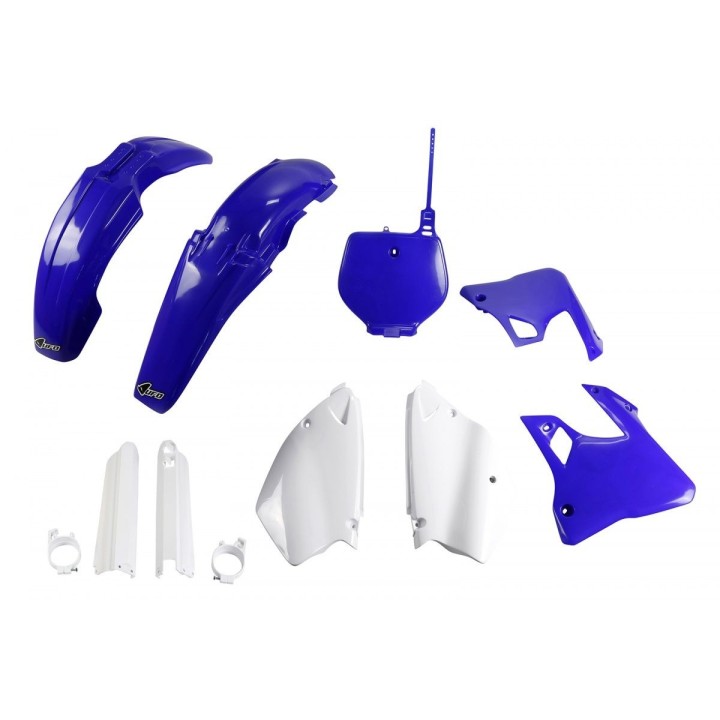 UFO komplet plastików (full kit) z osłonami teleskopów (amortyzatorów) yamaha yz 125 '96-'99, yz 250 '96-'99