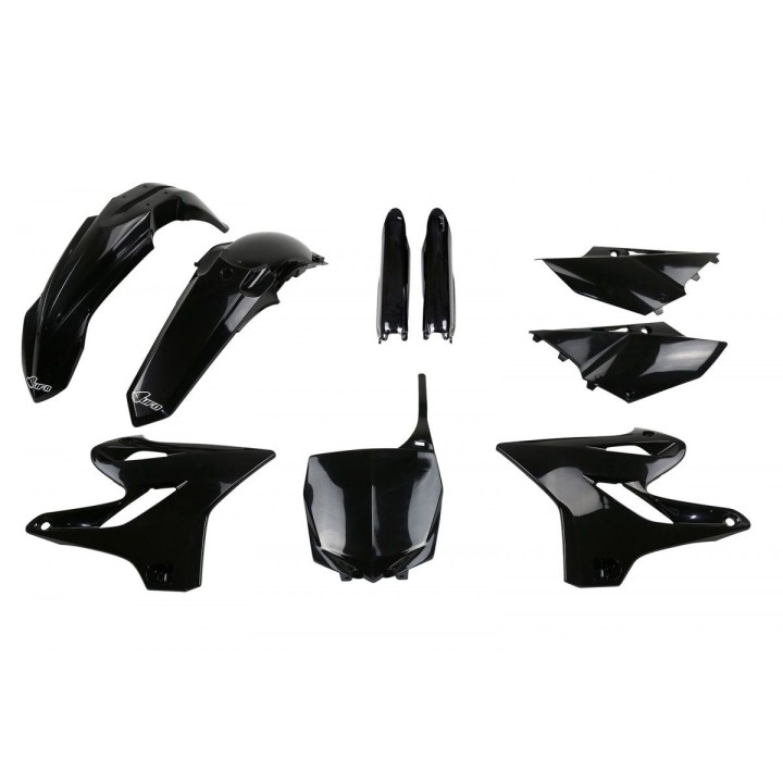 UFO komplet plastików (full kit) z osłonami teleskopów (amortyzatorów) yamaha yz 125 '15-'21, yz 250 '15-'21