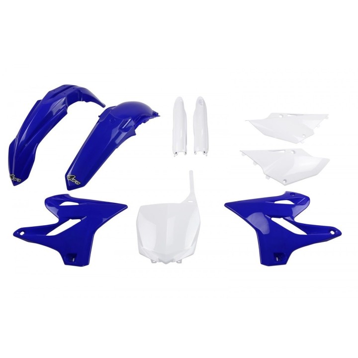 UFO komplet plastików (full kit) z osłonami teleskopów (amortyzatorów) yamaha yz 125 '15-'21, yz 250 '15-'21