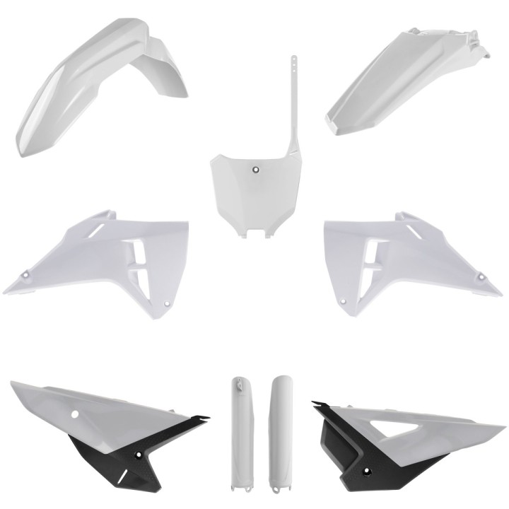 POLISPORT komplet plastików (full kit) honda crf 250R '25-'26; crf 450R '25-'26 w zestawie tablica przednia (8670700002) i osło…