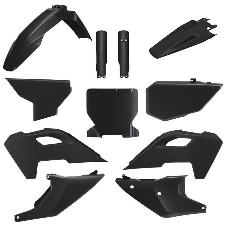 POLISPORT komplet plastików (full kit) husqvarna tc/fc '23-'24 w zestawie tablica przednia (8671700002) i osłony amortyzarorów…