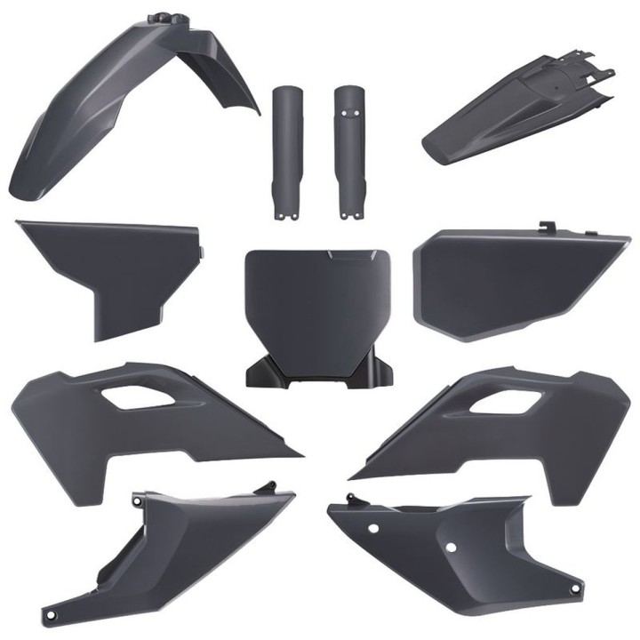 POLISPORT komplet plastików (full kit) husqvarna tc/fc '23-'24 w zestawie tablica przednia (8671700002) i osłony amortyzarorów…