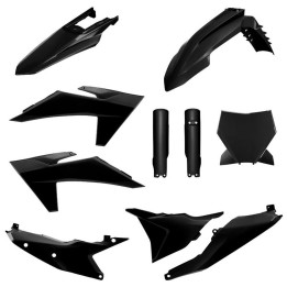 POLISPORT komplet plastików (full kit) ktm sx/sx-f/xc/xc-f '23-'24 w zestawie tablica przednia (8672000003) i osłony amortyzato…
