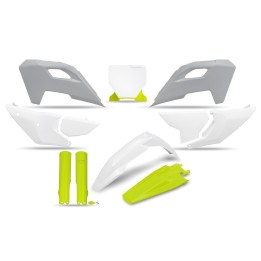 UFO komplet plastików (full kit) z osłonami teleskopów (amortyzatorów) husqvarna tc 125 / 250 '23-'24, fc 250 / 350 / 450 '23-'…
