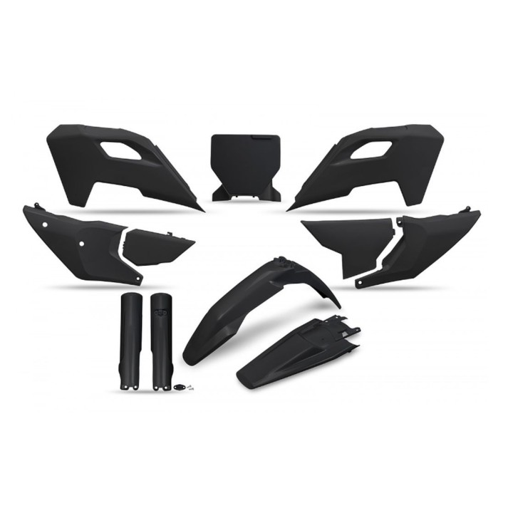 UFO komplet plastików (full kit) z osłonami teleskopów (amortyzatorów) husqvarna tc 125 / 250 '23-'24, fc 250 / 350 / 450 '23-'…