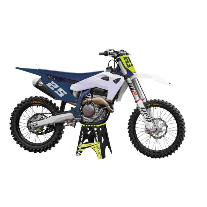 UFO komplet plastików (full kit) z osłonami teleskopów (amortyzatorów) husqvarna tc 125 / 150 / 250 / 300 '25-'26, tx 300 '25-'…