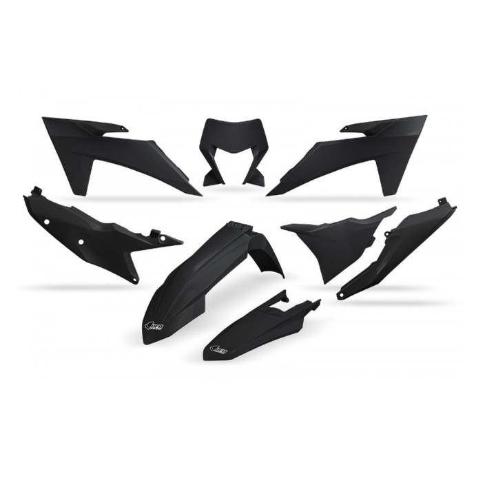 UFO komplet plastików ktm EXC 150 / 250 / 300 tbi '24-'25, exc-f 250 / 350 / 450 / 500 '24-'25