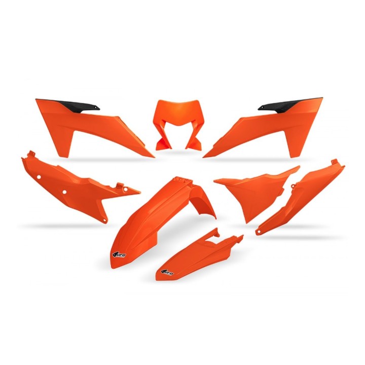 UFO komplet plastików ktm EXC 150 / 250 / 300 tbi '24-'25, exc-f 250 / 350 / 450 / 500 '24-'25