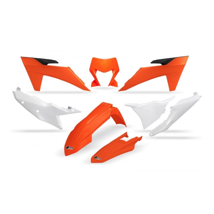 UFO komplet plastików ktm EXC 150 / 250 / 300 tbi '24-'25, exc-f 250 / 350 / 450 / 500 '24-'25