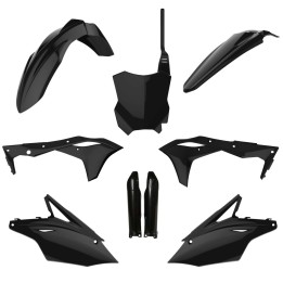 POLISPORT komplet plastików (full kit) kawasaki kx 250F '17-'20 w zestawie tablica przednia (8665900003) i osłony amortyzarorów…