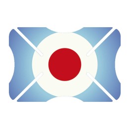OXFORD WYPRZEDAŻ NAKLEJKA NA TYŁ KASKU WIELOKROTNEGO UŻYTKU TARGET BUMPER