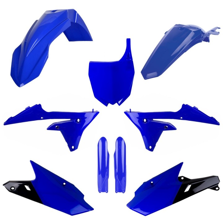 POLISPORT komplet plastików (full kit) yamaha yz 250F '14-'18; yz 450F '14-'17 w zestawie tablica przednia (8678400003) i osłon…