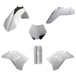 POLISPORT komplet plastików (full kit) ktm sx/sx-f '07 w zestawie osłony amortyzatorów (8399000005)
