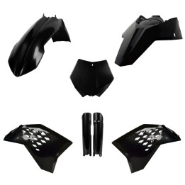 POLISPORT komplet plastików (full kit) ktm sx/sx-f '07 w zestawie osłony amortyzatorów (8399000001)