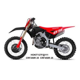UFO komplet plastików (full kit) z osłonami teleskopów (amortyzatorów) honda crf 250 r / 450 r '25-'26