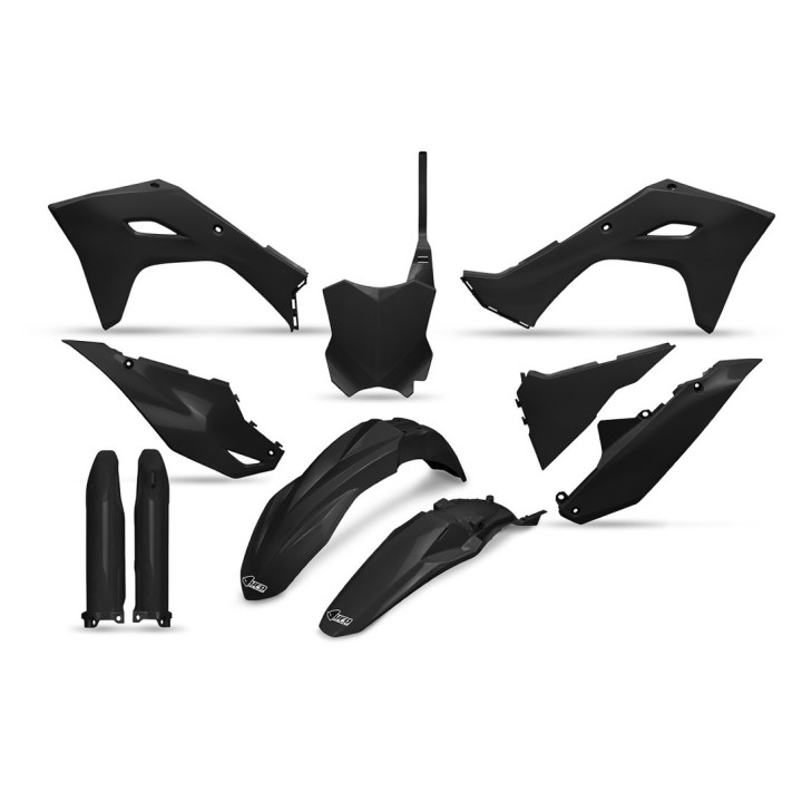 UFO komplet plastików (full kit) z osłonami teleskopów (amortyzatorów) kawasaki kxf 250 '25, kxf 450'24-'26, kx 450X '24-'26