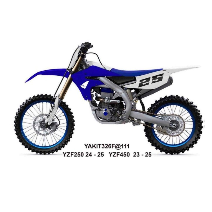 UFO komplet plastików (full kit) z osłonami teleskopów (amortyzatorów) yamaha yzf 250 '24-'26, yzf 450 '23-'25