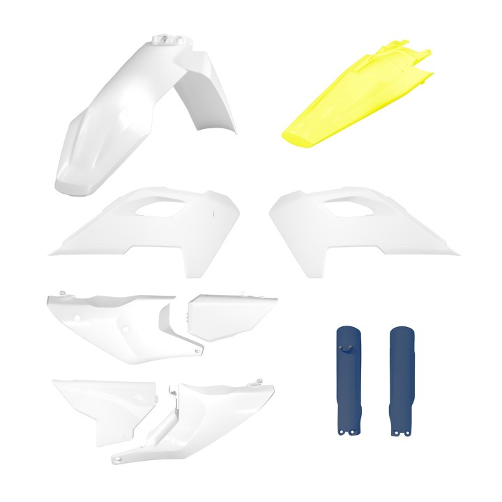 POLISPORT komplet plastików (full kit) husqvarna te/fe tpi '24-'25 w zestawie osłony amortyzatorów