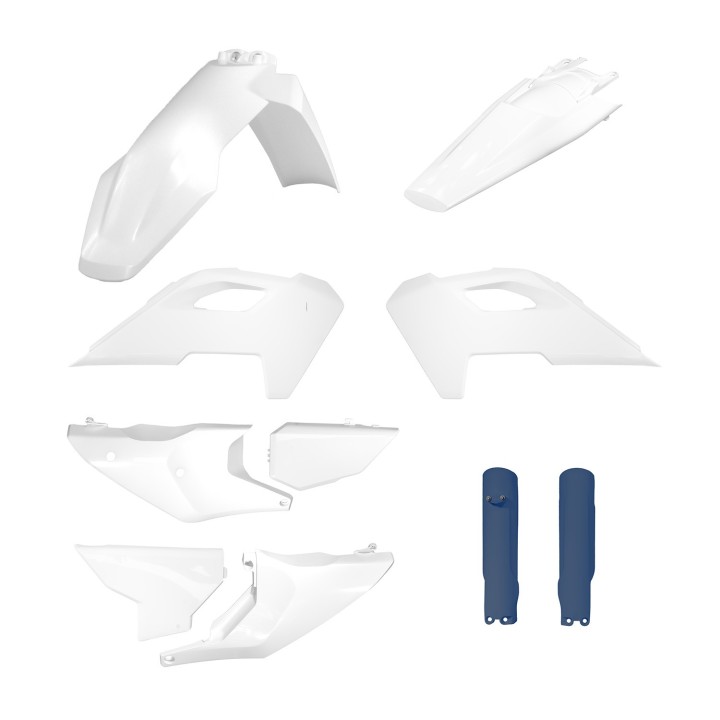 POLISPORT komplet plastików (full kit) husqvarna te/fe tpi '24-'25 w zestawie osłony amortyzatorów