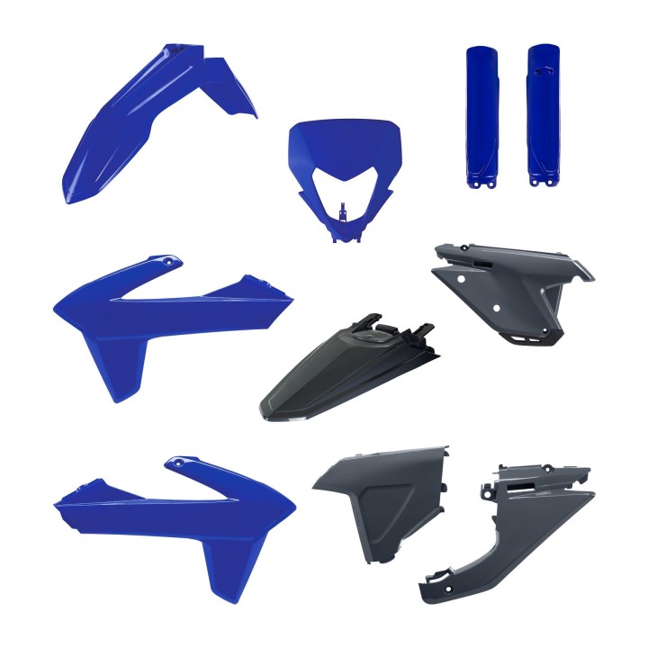 POLISPORT komplet plastików (full kit) sherco se/sef '25-'26 w zestawie osłona lampy (8681100003) i osłony amortyzatorów (83986…