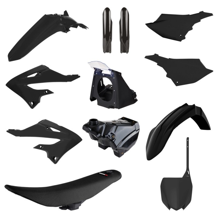 POLISPORT komplet plastików yamaha yz 125/250 '02-'21 (restyling na model 2022) (zawiera zbiornik paliwa; siedzenie kompletne;…