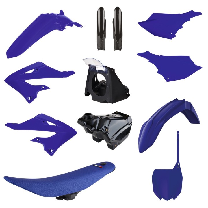 POLISPORT komplet plastików yamaha yz 125/250 '02-'21 (restyling na model 2022) (zawiera zbiornik paliwa; siedzenie kompletne;…