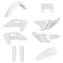 POLISPORT komplet plastików (full kit) husqvarna te/fe '24-'25 w zestawie osłona lampy przedniej (8681500001) i osłony amortyza…