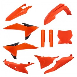 POLISPORT komplet plastików (full kit) ktm sx/sx-f/xc/xc-f '25-'26 w zestawie tablica przednia i osłony amortyzatorów