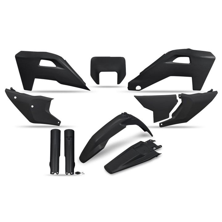 UFO komplet plastików (full kit) z osłonami teleskopów (amortyzatorów) husqvarna fe 250 / 350 / 450 / 501 '25-'26, te 250 / 300…