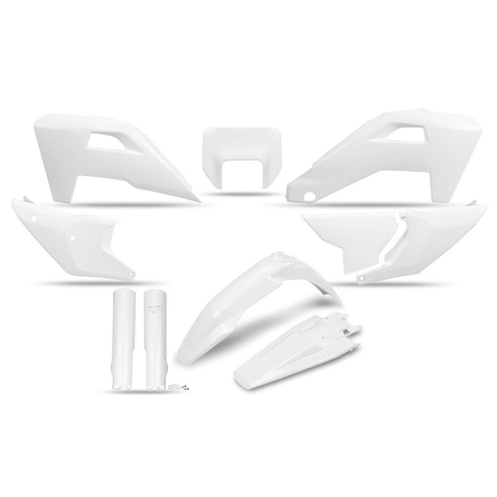 UFO komplet plastików (full kit) z osłonami teleskopów (amortyzatorów) husqvarna fe 250 / 350 / 450 / 501 '25-'26, te 250 / 300…