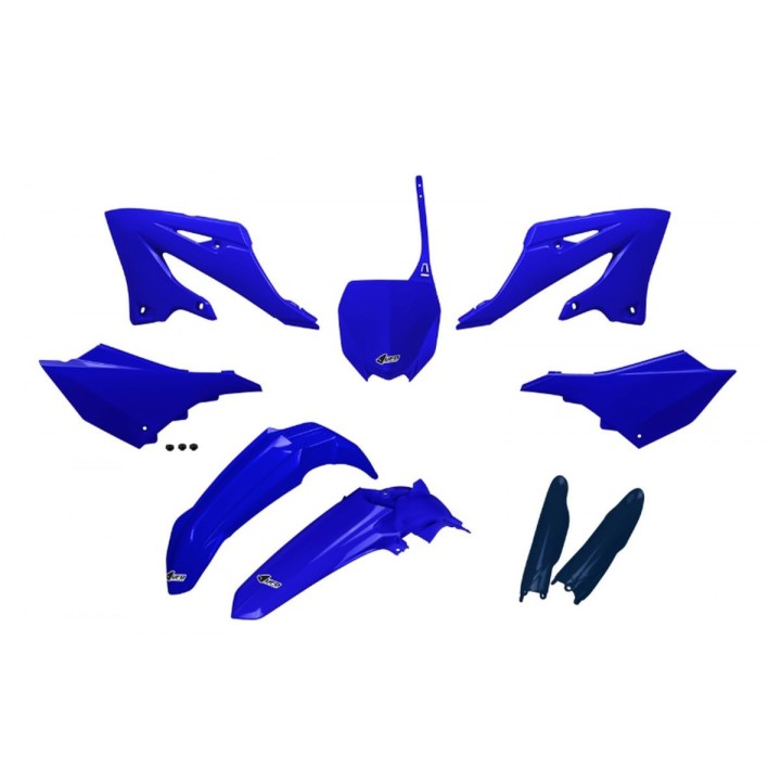 UFO komplet plastików (full kit) z osłonami teleskopów (amortyzatorów) yamaha yz 125 / 250 '22-'26