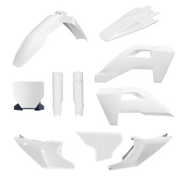 POLISPORT komplet plastików (full kit) ktm exc/exc-f/xc-w/xc-wf '24-'25 w zestawie osłona lampy (8671700001) oraz osłony amorty…