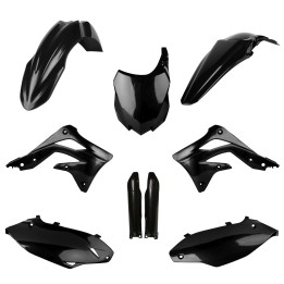 POLISPORT komplet plastików (full kit) kawasaki kx 450F '13-'15 w zestawie tablica przednia (8659200003) i osłony amortyzarorów…