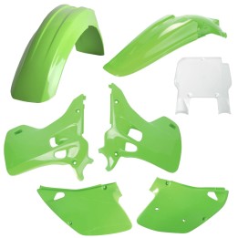 POLISPORT komplet plastików (full kit) kawasaki kx 125/250 '93 w zestawie tablica przednia (8672800002)