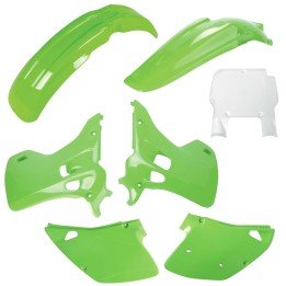 POLISPORT komplet plastików (full kit) kawasaki kx 125/250 '92 w zestawie tablica przednia (8672800002)