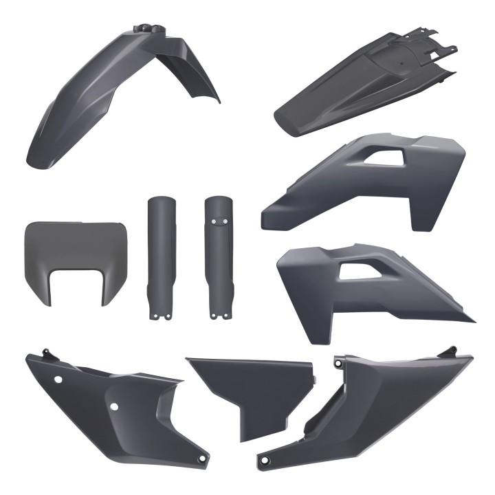 POLISPORT komplet plastików (full kit) husqvarna te/fe '26 w zestawie osłona lampy przedniej (8681500002) i osłony amortyzatoró…