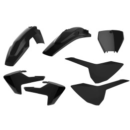 POLISPORT komplet plastików husqvarna tc/fc '16-'18 w zestawie tablica przednia (8665800003)