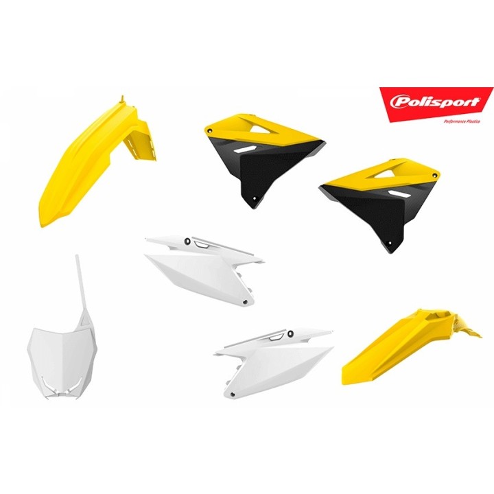 POLISPORT komplet plastików suzuki rm 125/250 '01-'08 restyling na rmz 450 '22'