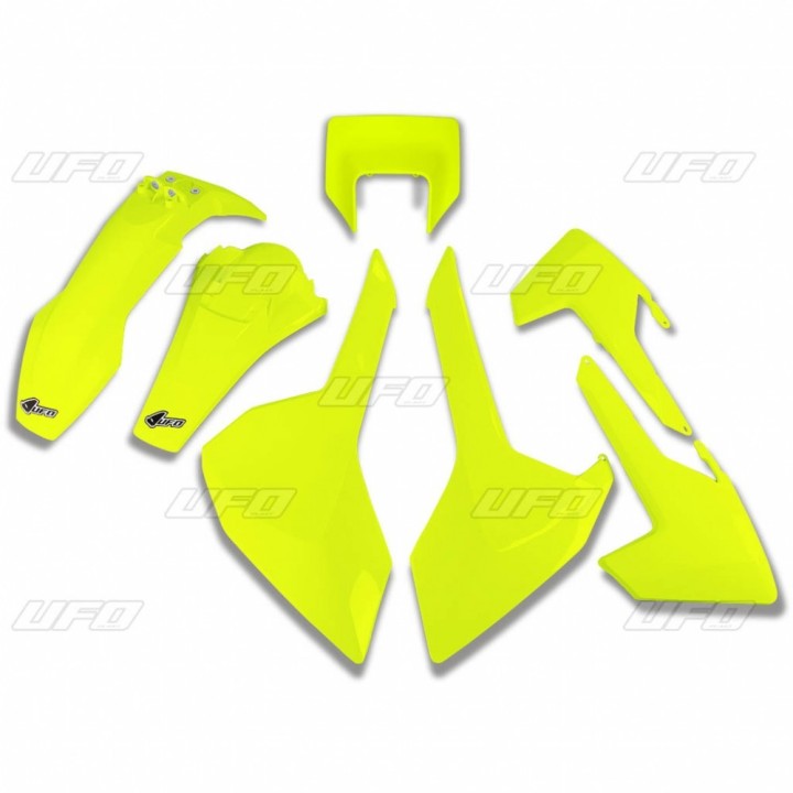 UFO komplet plastików husqvarna tx/te/fe '17-'19 z osłoną lampy