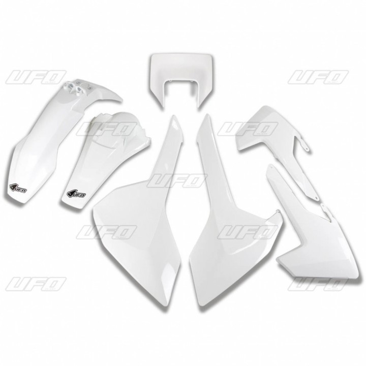 UFO komplet plastików husqvarna tx/te/fe '17-'19 z osłoną lampy