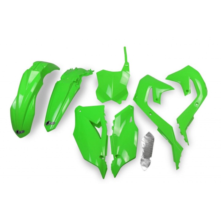UFO komplet plastików kawasaki kxf 250 '21-24, kxf 450 '19-23