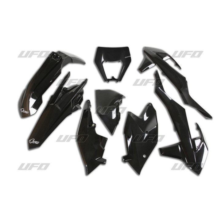 UFO komplet plastików ktm exc/exc-f tpi '17-'19 z osłoną lampy