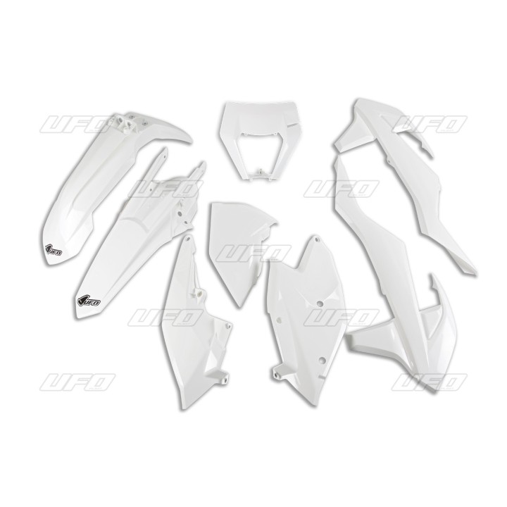 UFO komplet plastików ktm exc/exc-f tpi '17-'19 z osłoną lampy