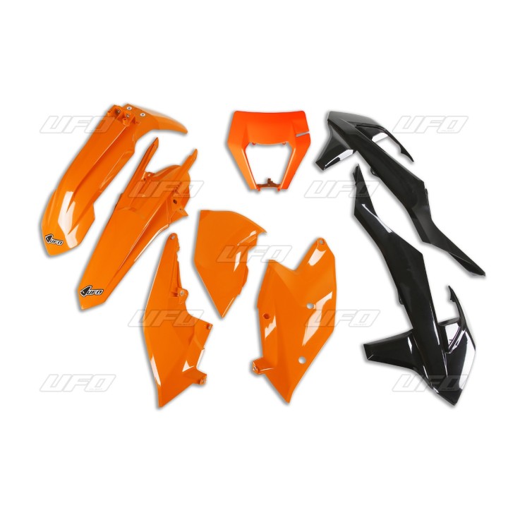 UFO komplet plastików ktm exc/exc-f tpi '17-'19 z osłoną lampy