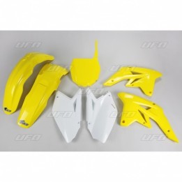 UFO komplet plastików suzuki rmz 250 '07-'09 - z żółtą tablicą pod numery startowe) (SU407BE999)