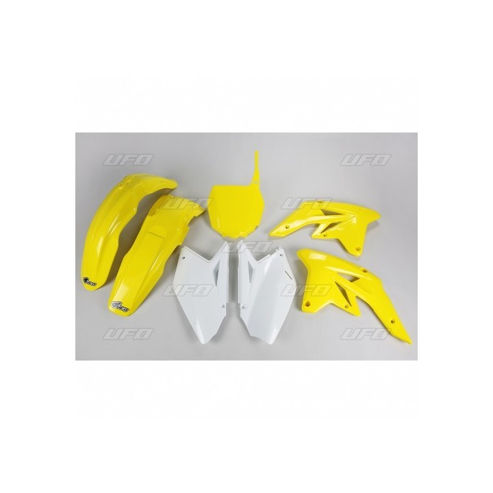 UFO komplet plastików suzuki rmz 250 '07-'09 - z żółtą tablicą pod numery startowe) (SU407BE999)
