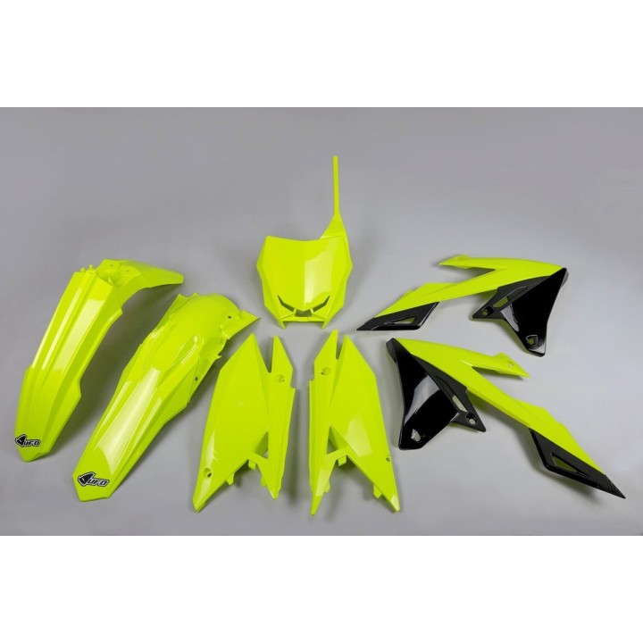 UFO komplet plastików suzuki rmz 250 '19-'25, rmz 450 '18-'25